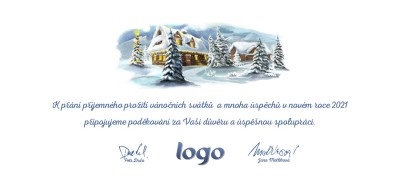Vánoční přání DLKL-119